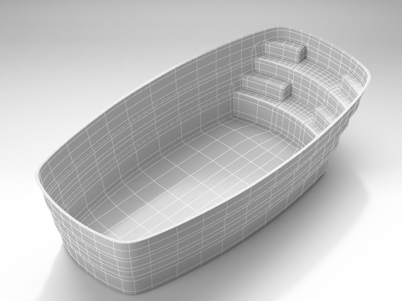 Swiming pool 3 3D model_8