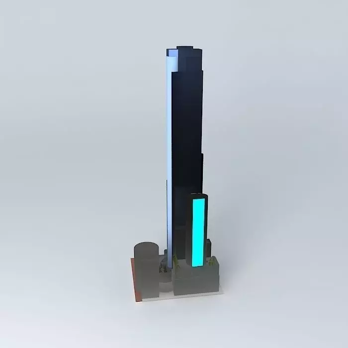 Fantasy Mpls 1000 footer Free 3D model_0