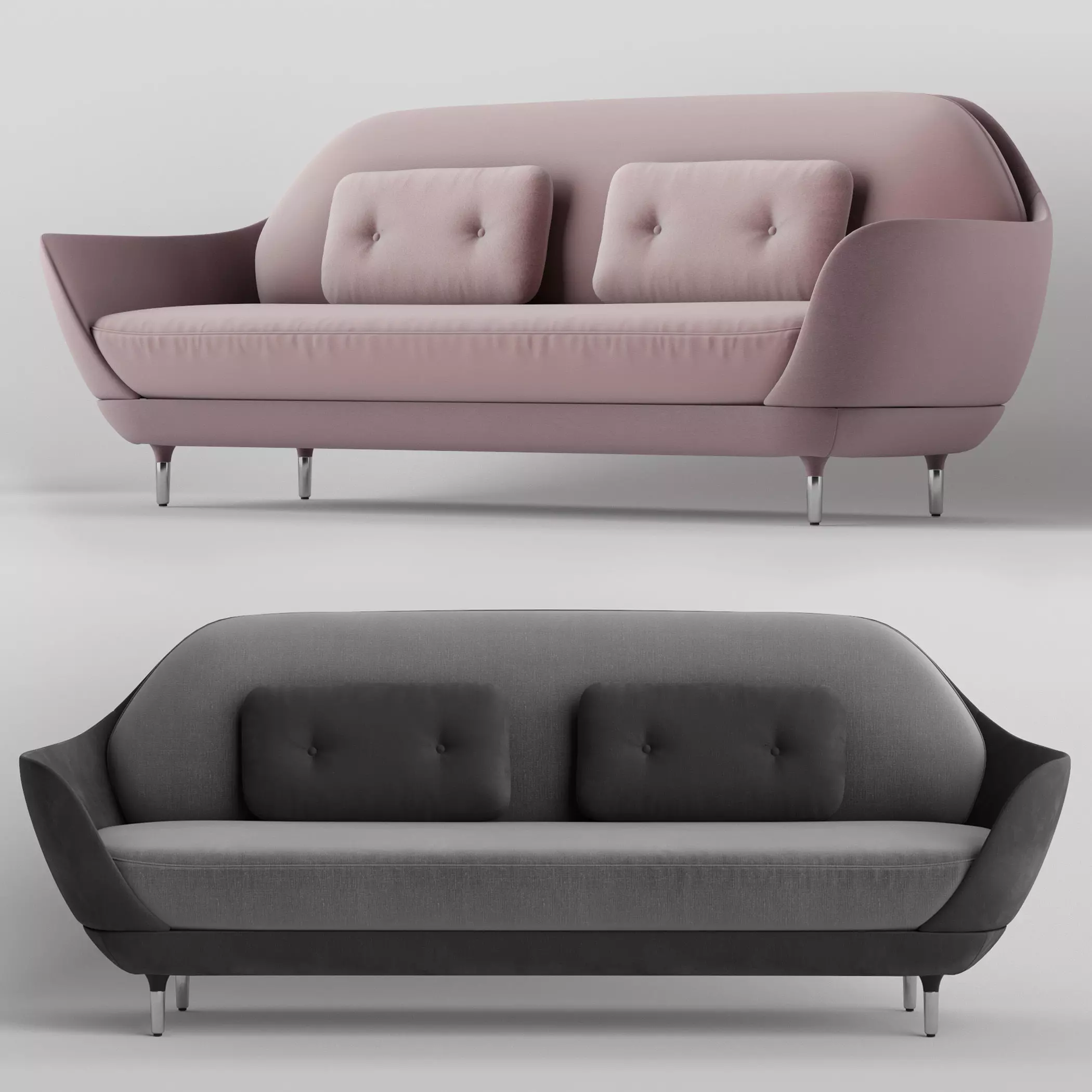 Fritz Hansen Favn sofa 3D model