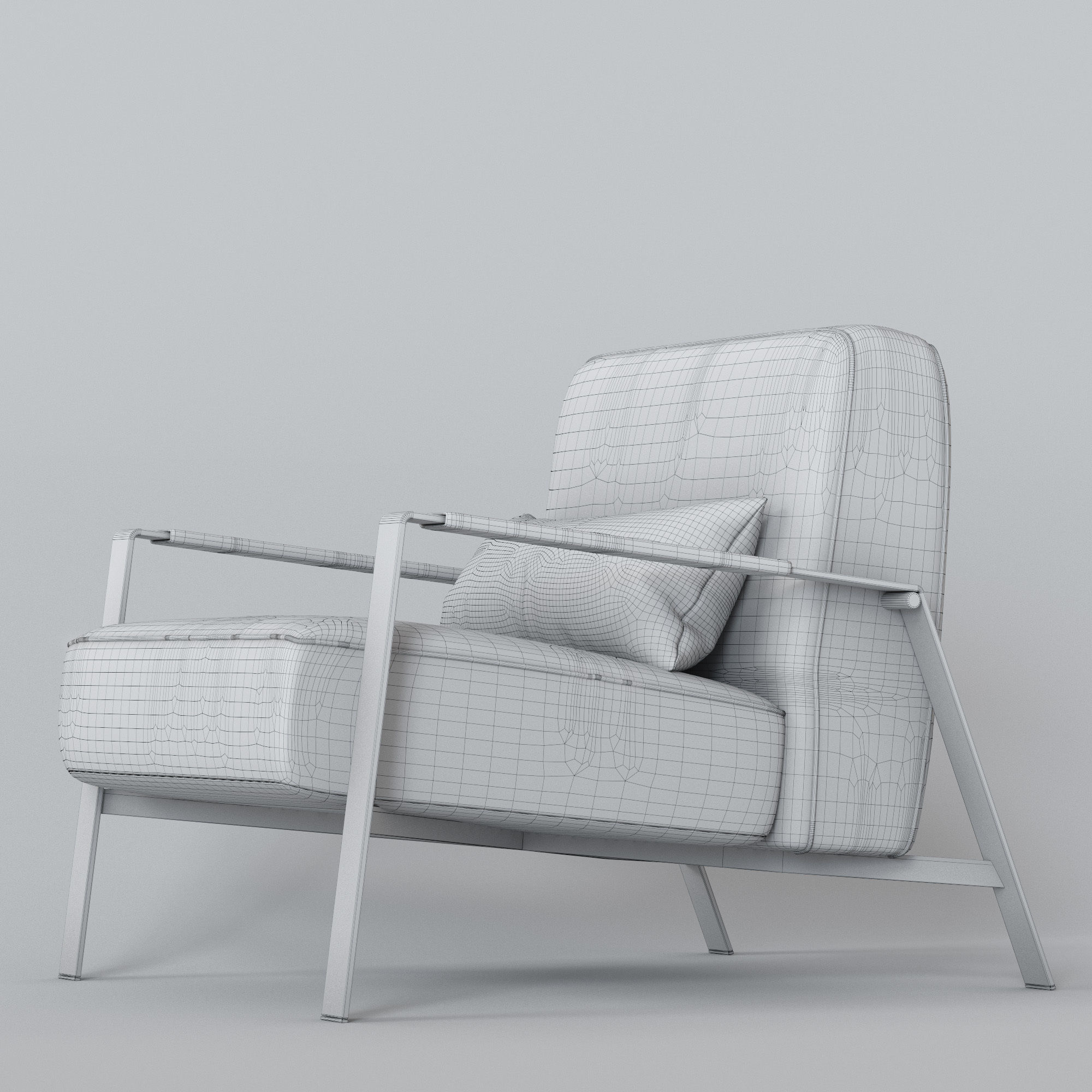 Nicoline Rho armchair 3D model_6