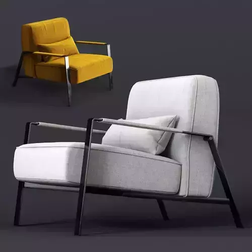 Nicoline Rho armchair 3D model