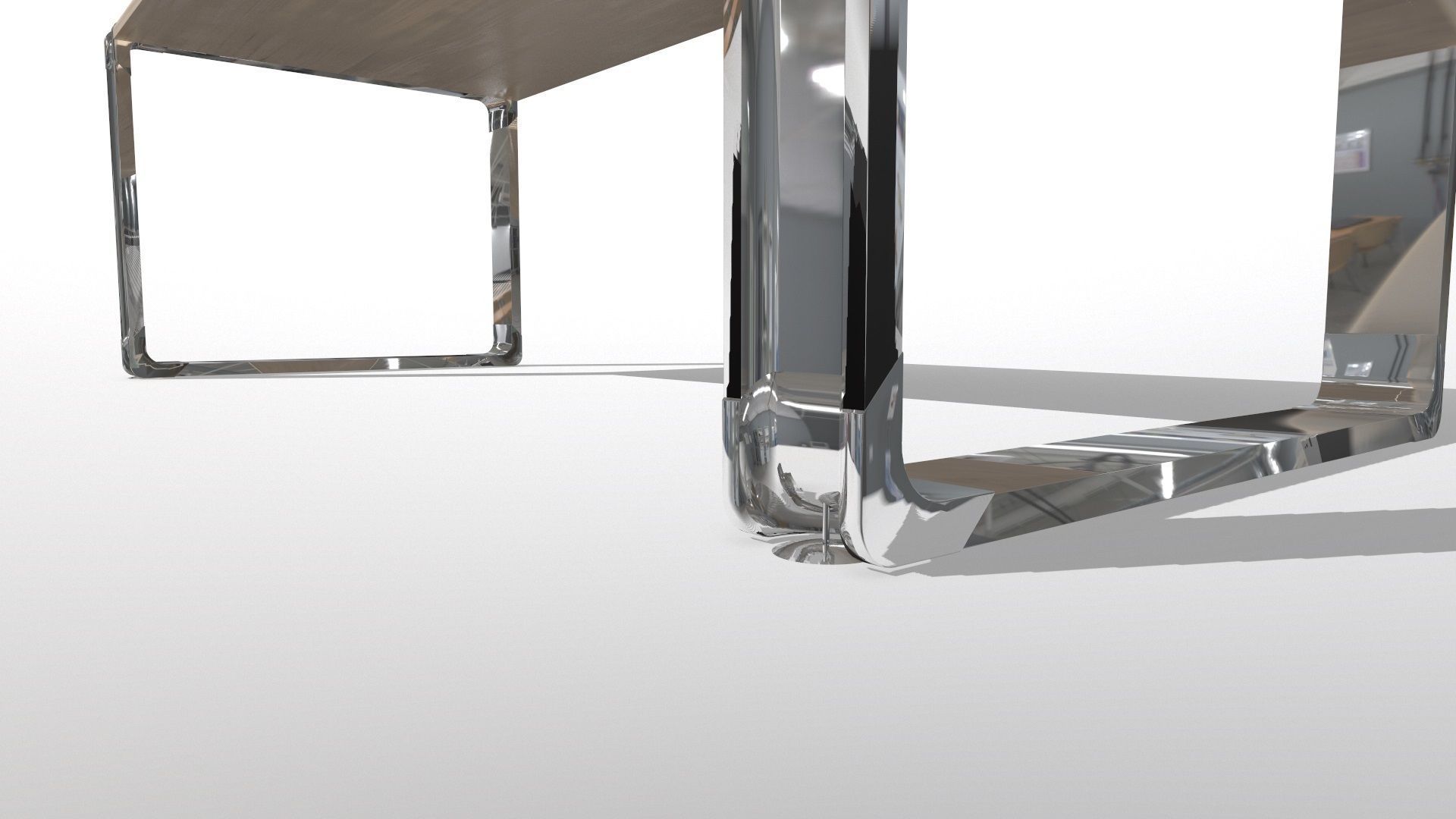 Open Desk from Mobel Linea 3D model_5