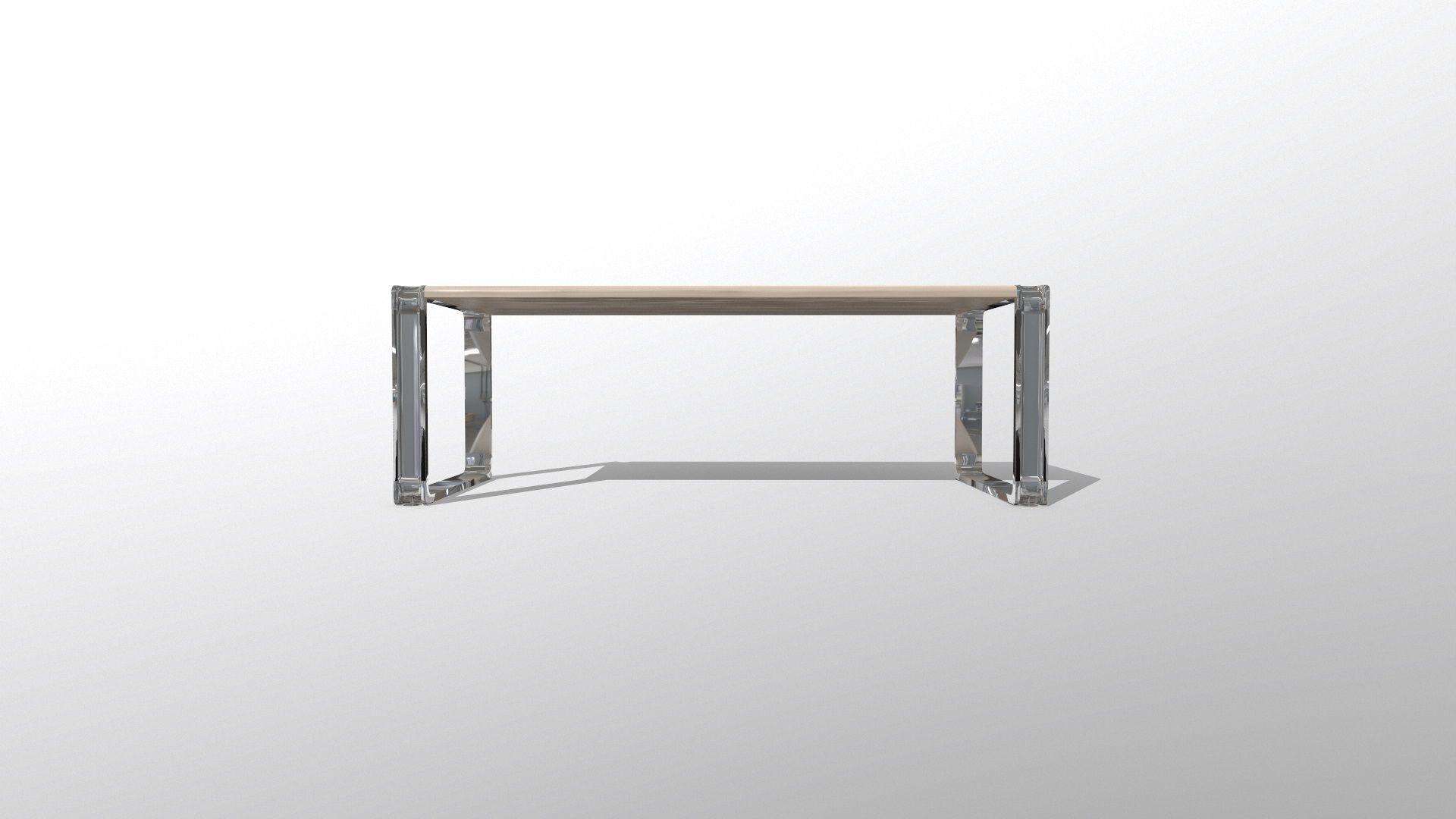 Open Desk from Mobel Linea 3D model_3