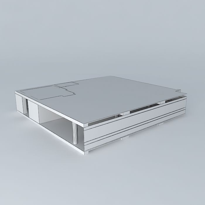 Lobby Zemoga Free 3D model_3