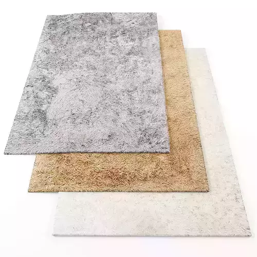 Rugs-415 three sheepskin rugs