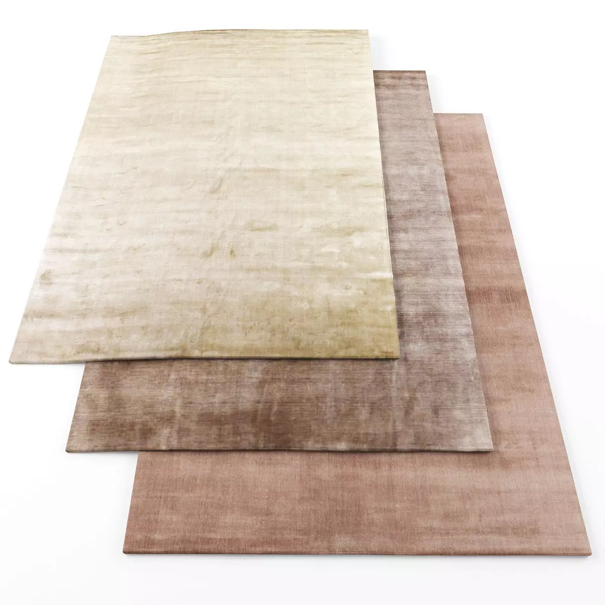 Rugs-419 three rugs Low-poly 3D model_0