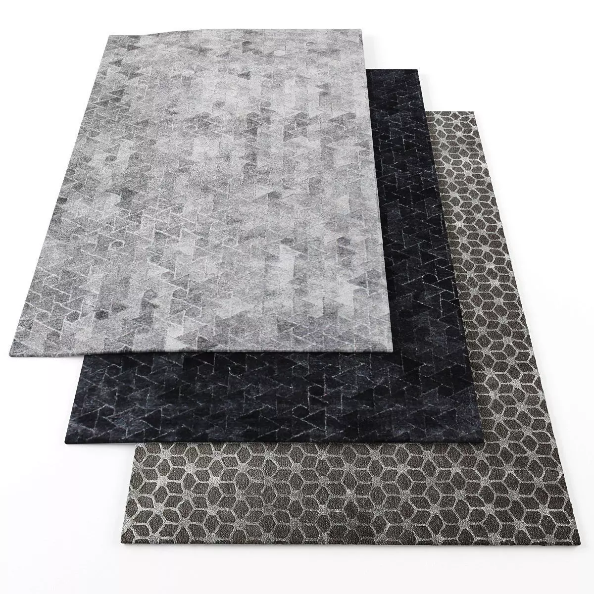Rugs-422 modern rugs for living room Low-poly 3D model_0