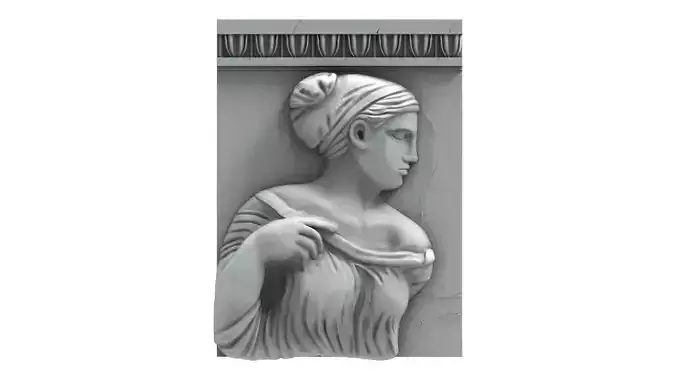 Aphrodite bas-relief