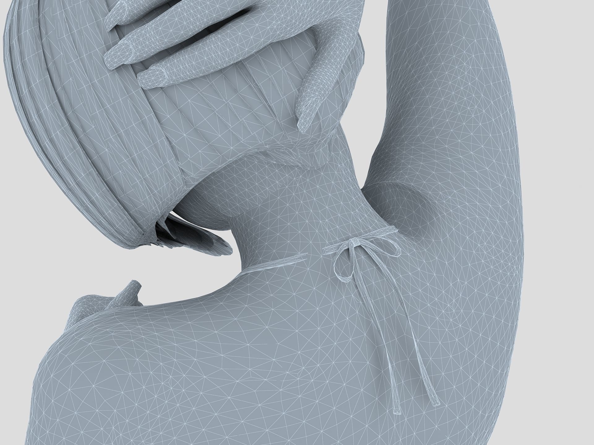 Sexy Girl Female 3D model_15