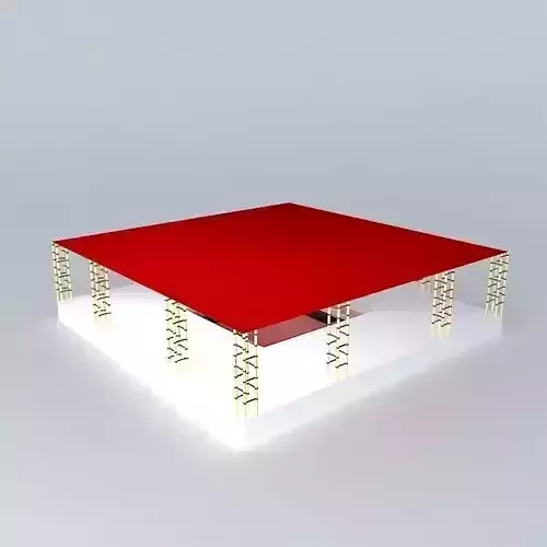 Outdoor library 3D model