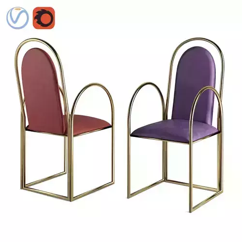 Houtique Arco Chair 3D model