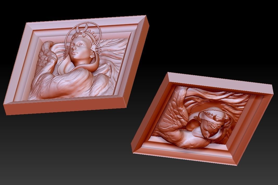 swan princess 3D print model_3