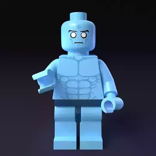 LEGO minifigure - Dr Manhattan - Watchmen