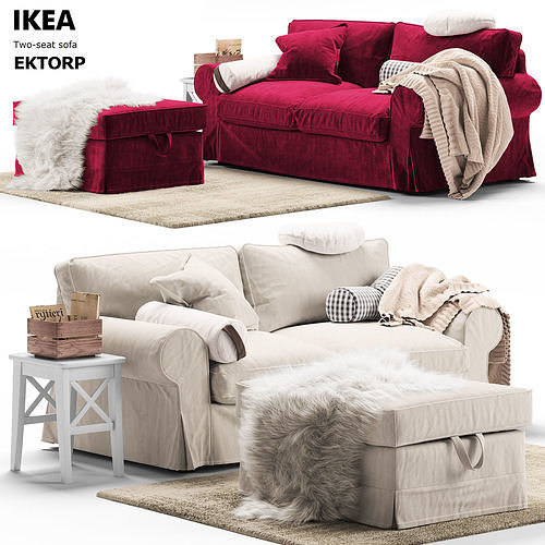 Sofa Ectorp ikea 3D model