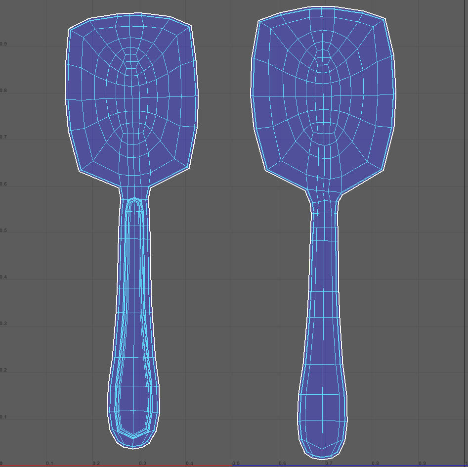 SUGAR SPOON 1 Free low-poly 3D model_9