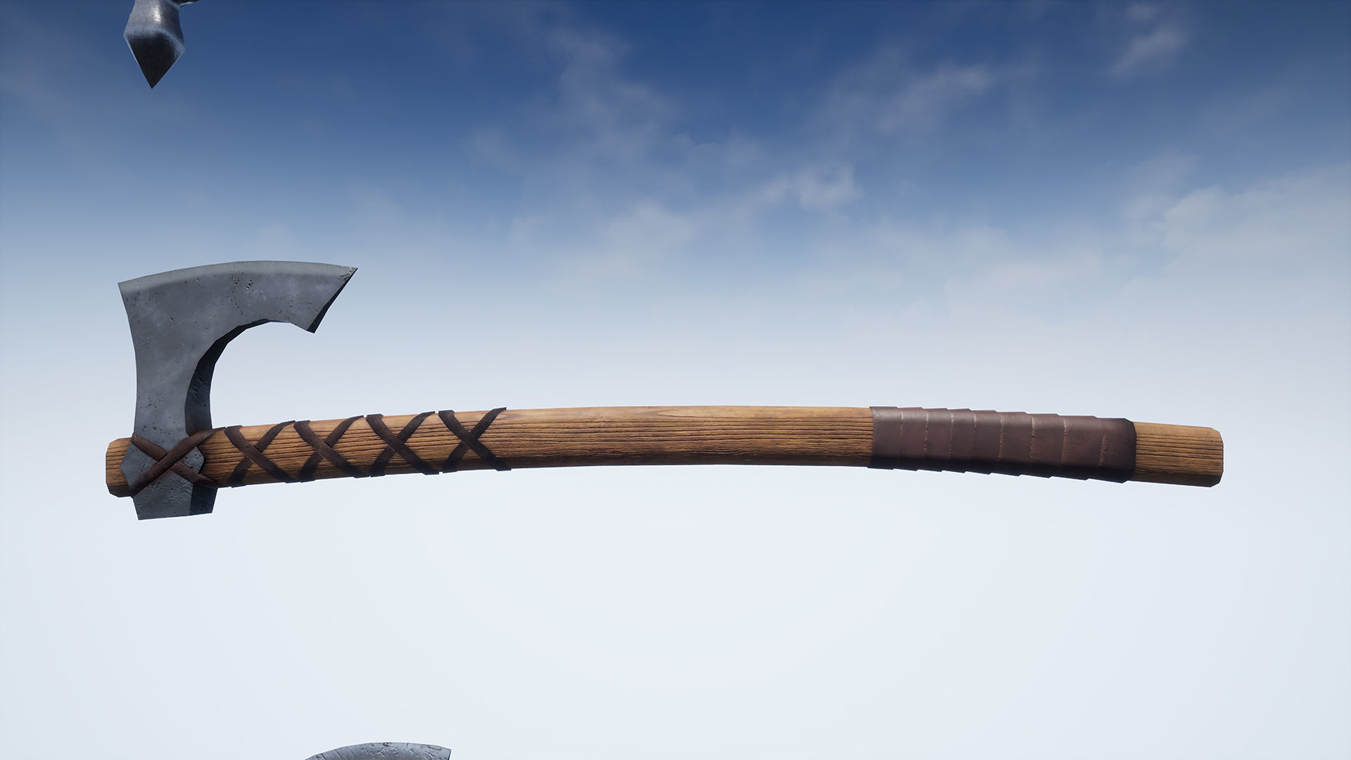 Weapons Series - Axes - Mini Pack Low-poly 3D model_7