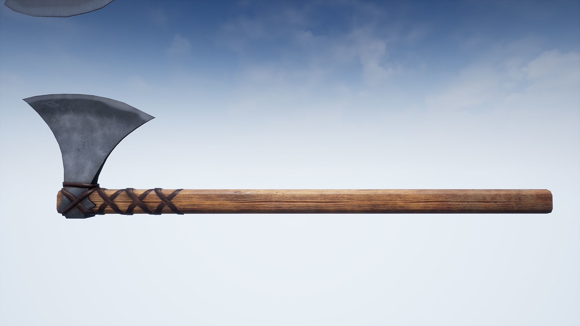 Weapons Series - Axes - Mini Pack Low-poly 3D model_10