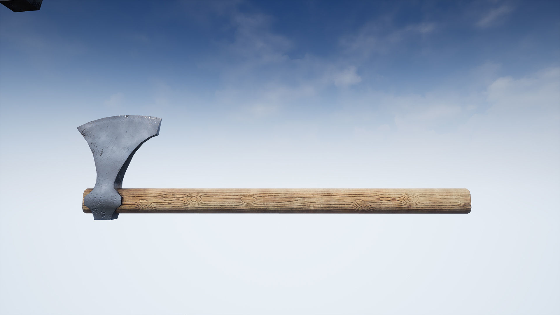 Weapons Series - Axes - Mini Pack Low-poly 3D model_8