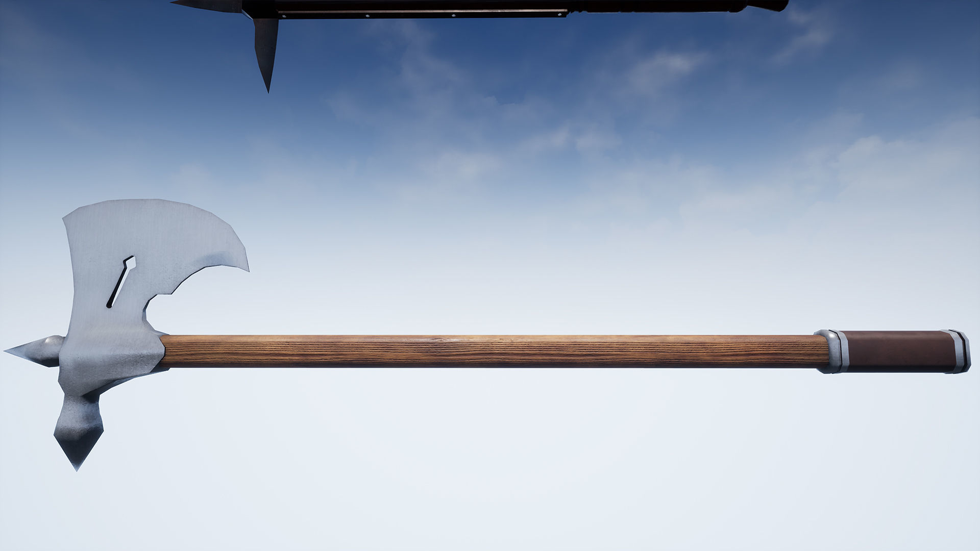 Weapons Series - Axes - Mini Pack Low-poly 3D model_6