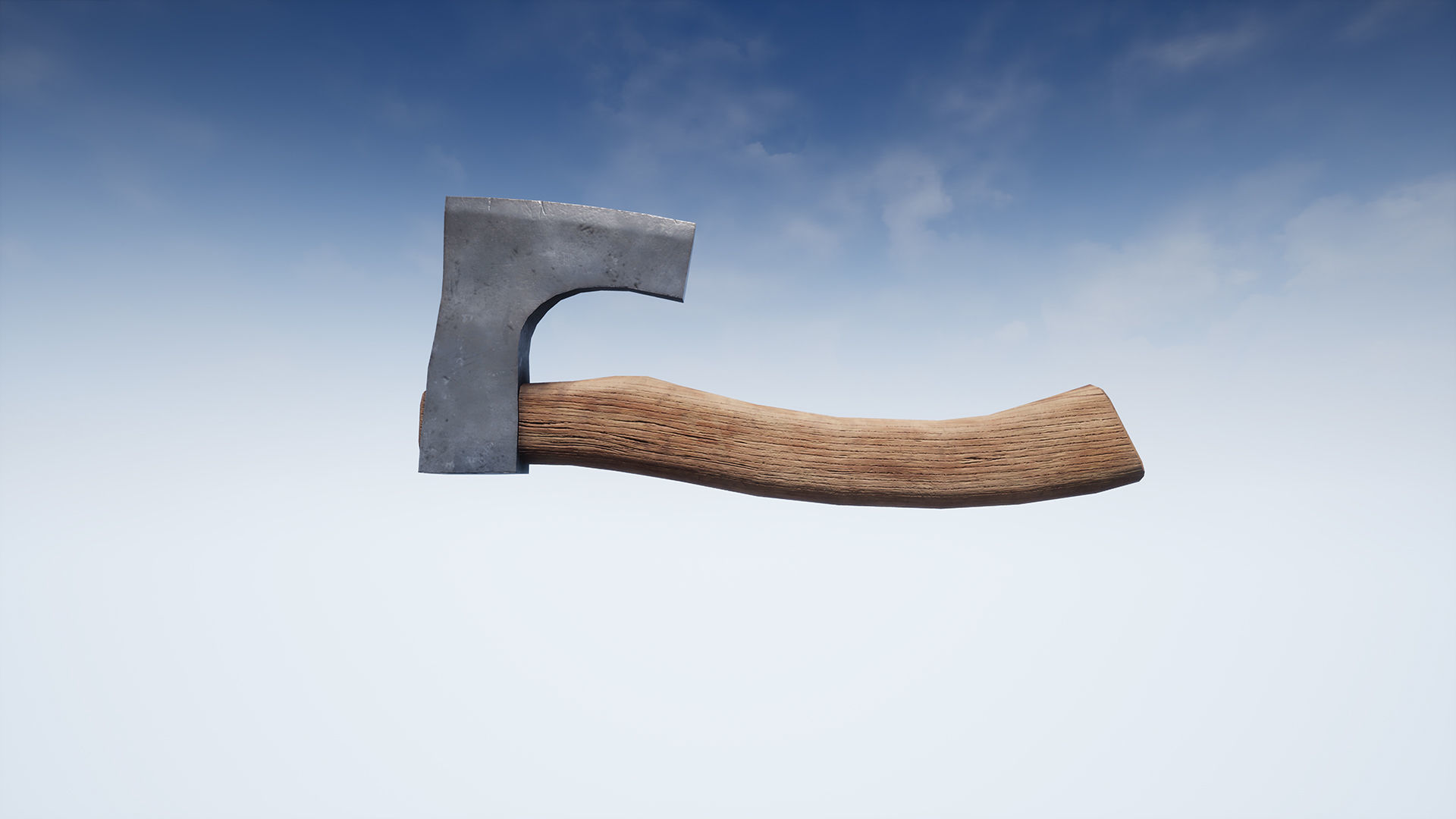 Weapons Series - Axes - Mini Pack Low-poly 3D model_9
