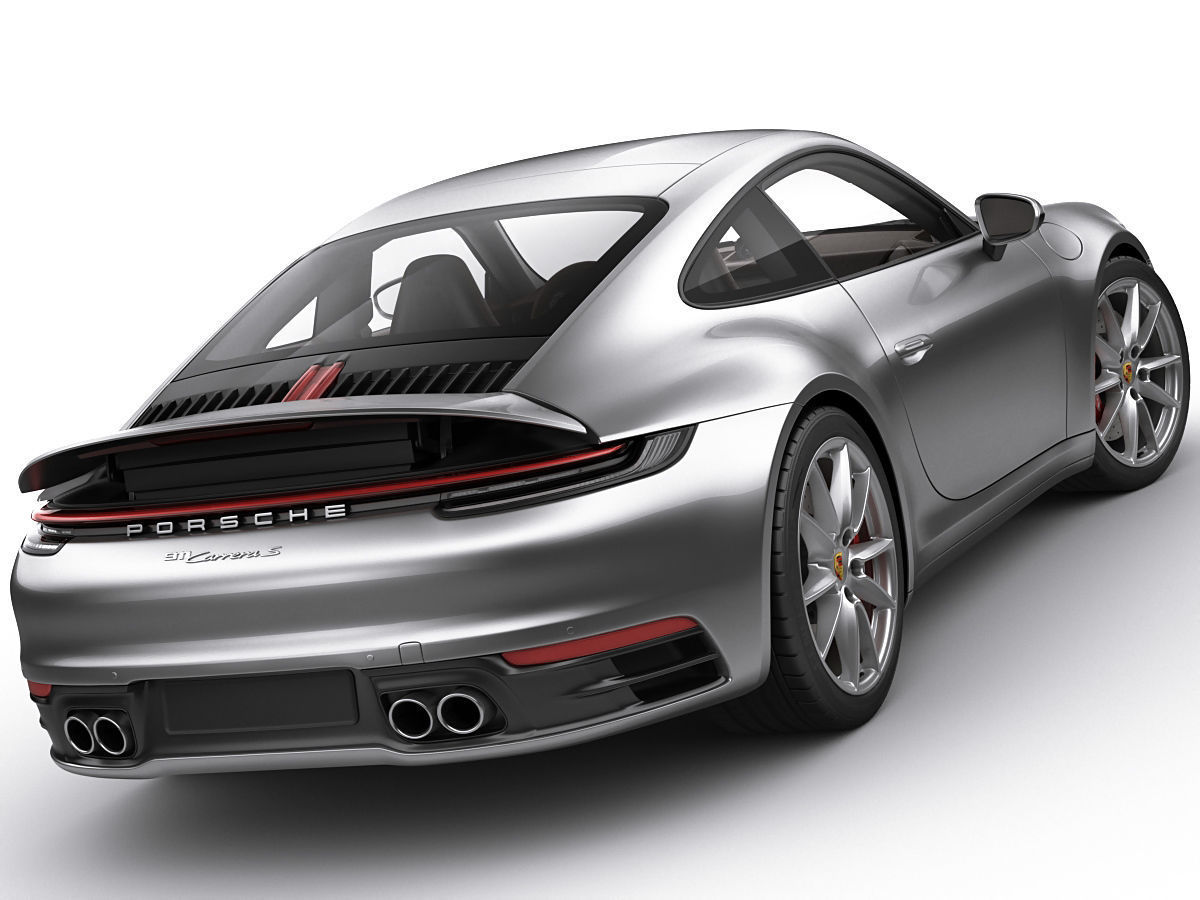 Porsche 911 992 Coupe 2019 3D model_2