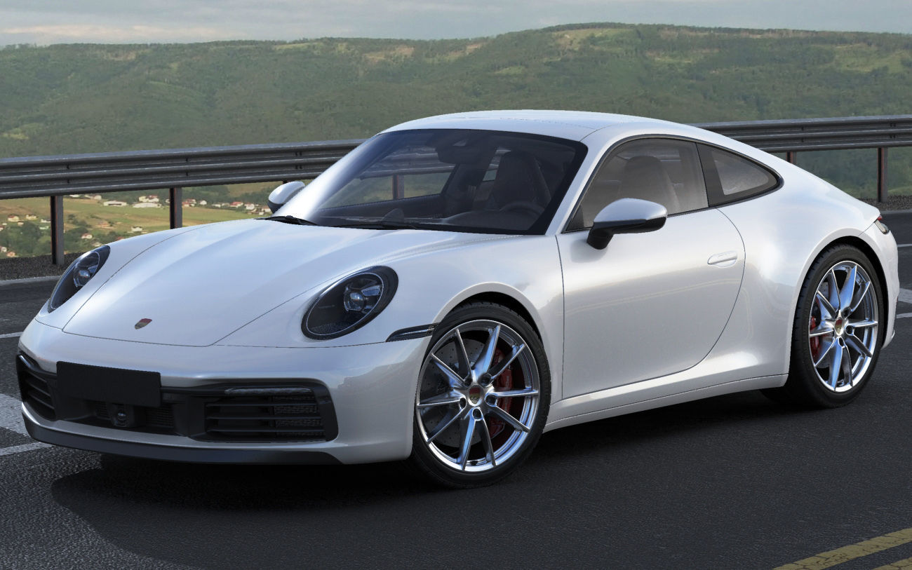 Porsche 911 992 Coupe 2019 3D model_22