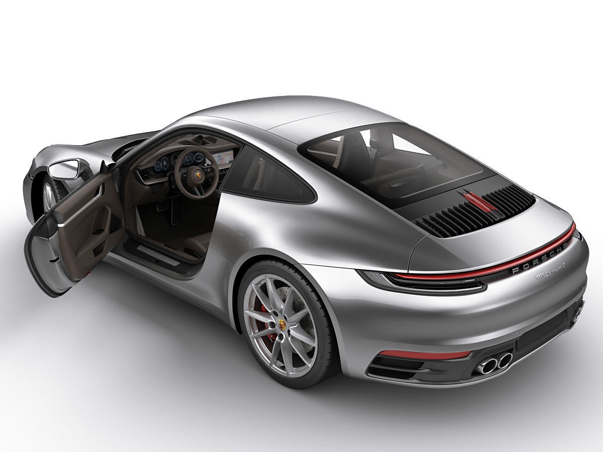 Porsche 911 992 Coupe 2019 3D model_3