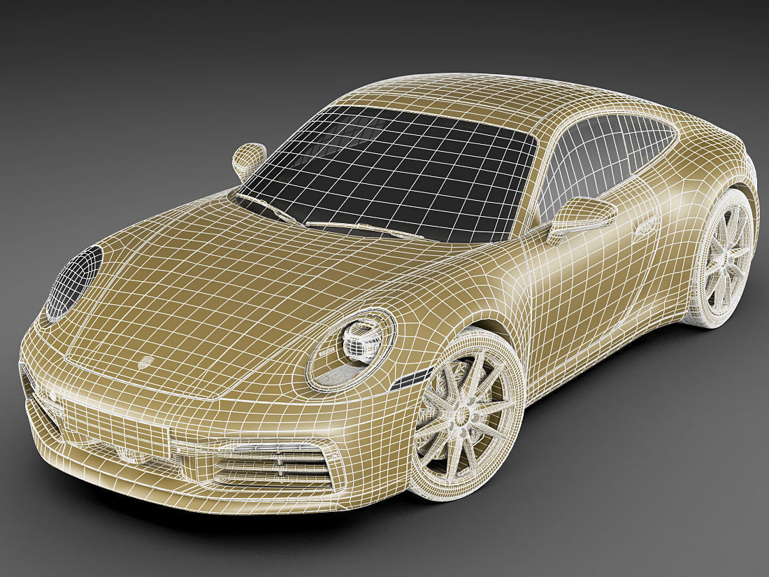 Porsche 911 992 Coupe 2019 3D model_31