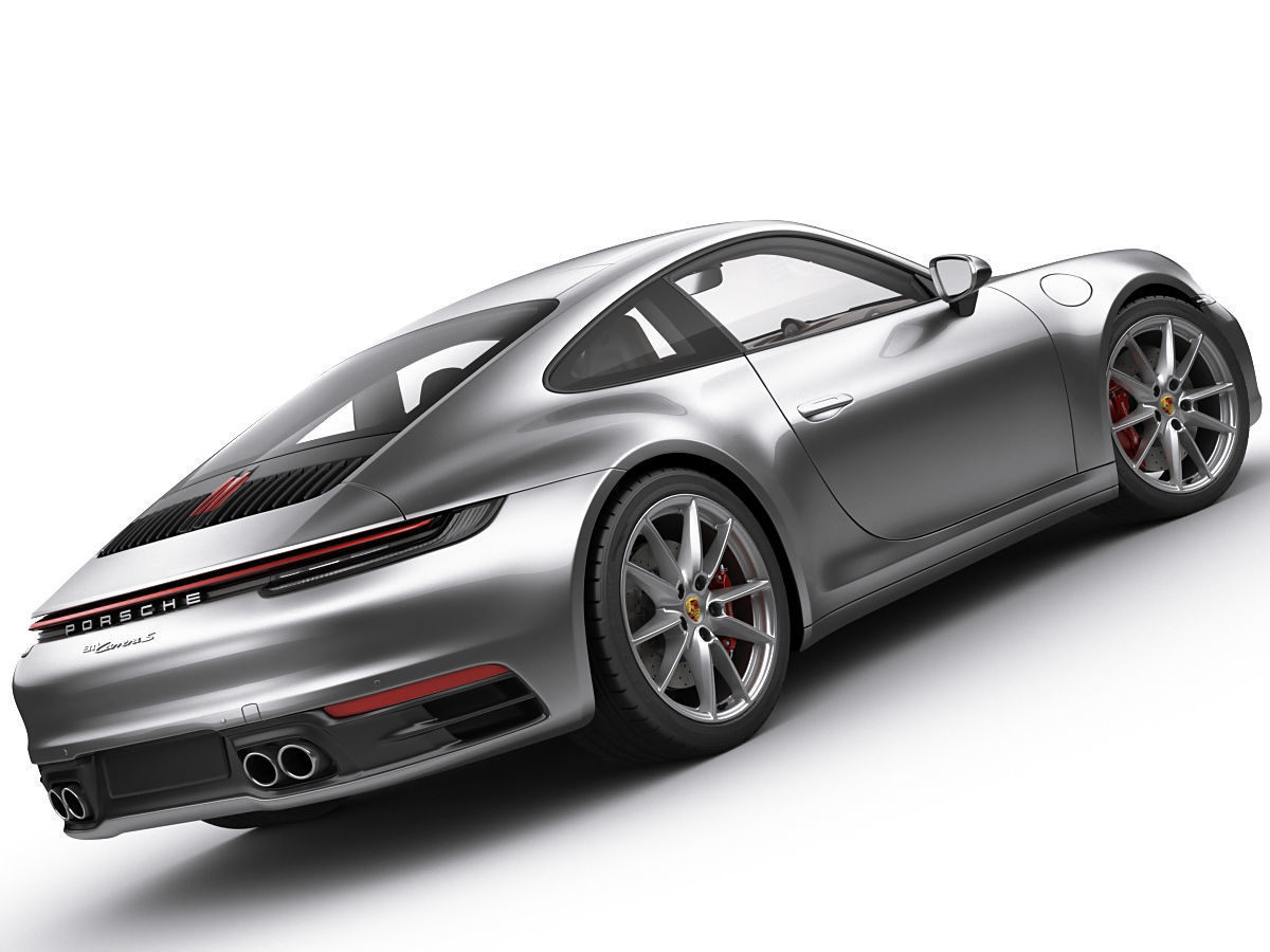 Porsche 911 992 Coupe 2019 3D model_12
