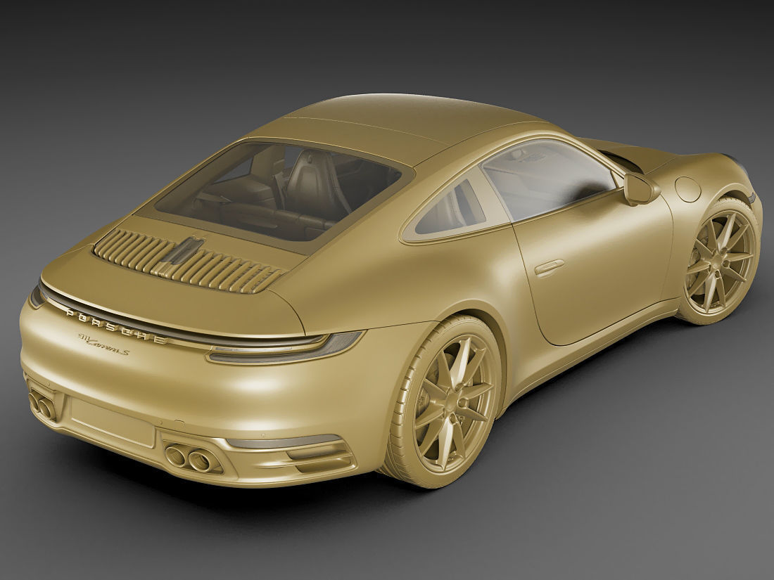 Porsche 911 992 Coupe 2019 3D model_26