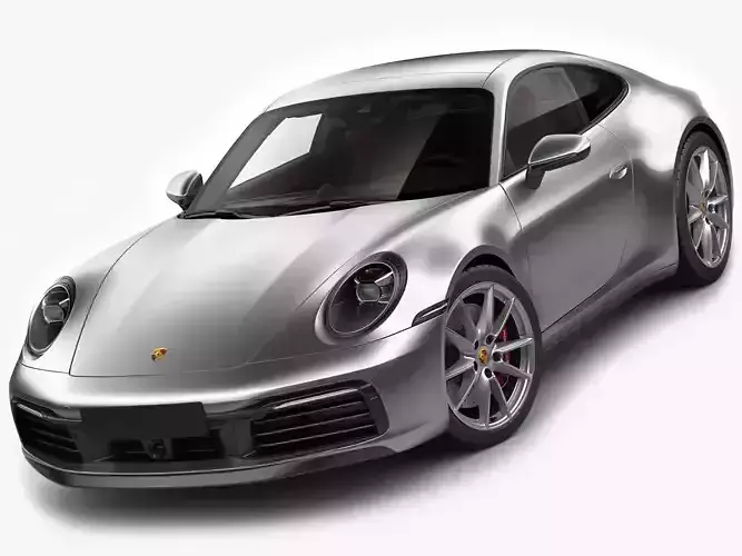 Porsche 911 992 Coupe 2019 3D model