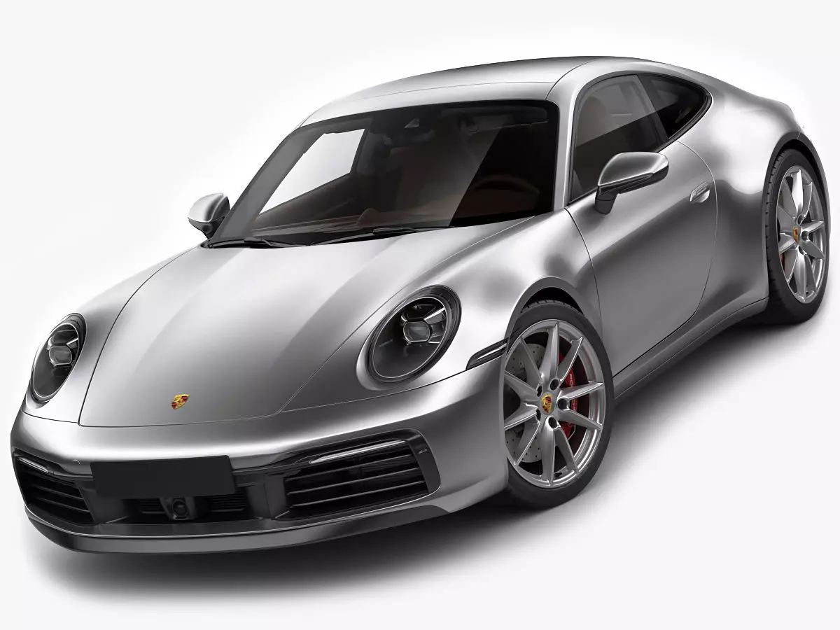 Porsche 911 992 Coupe 2019 3D model_0