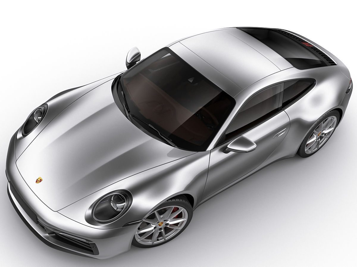 Porsche 911 992 Coupe 2019 3D model_8