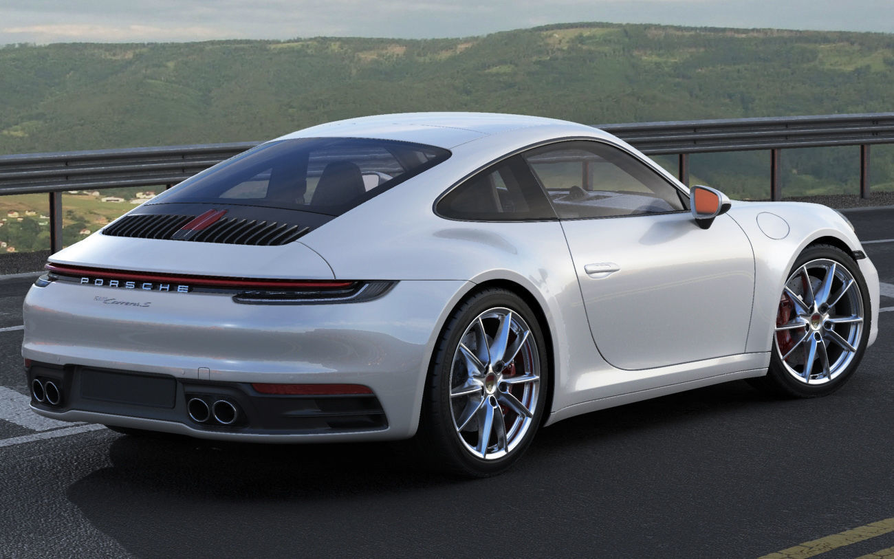 Porsche 911 992 Coupe 2019 3D model_23