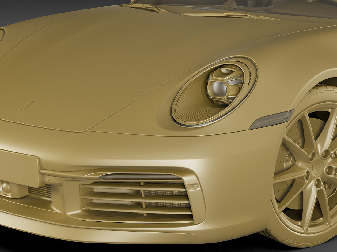 Porsche 911 992 Coupe 2019 3D model_27