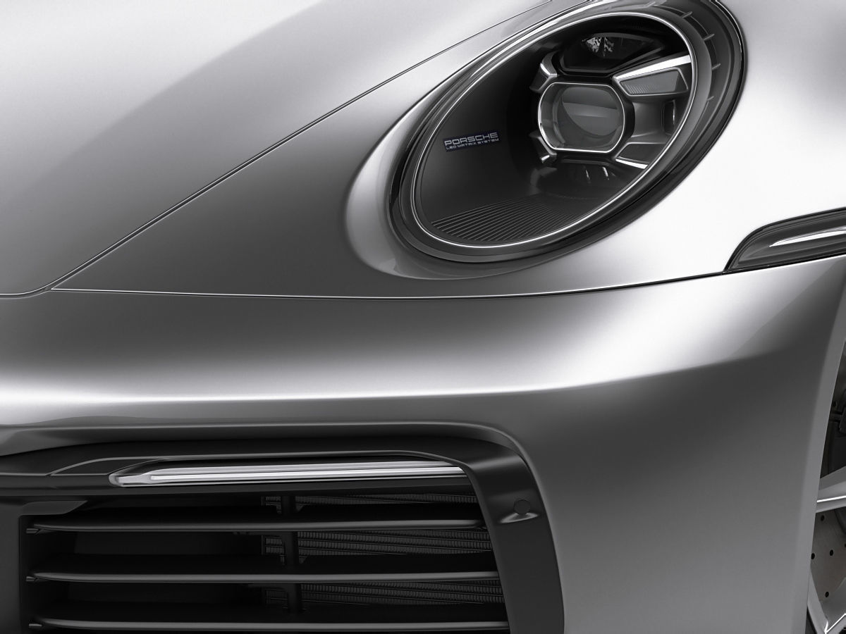 Porsche 911 992 Coupe 2019 3D model_5