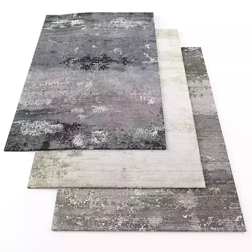Rugs-443 modern rugs for living room Low-poly 3D model