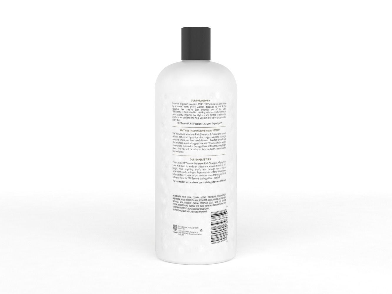 Tresemme Shampoo and Conditioner 3D model_2