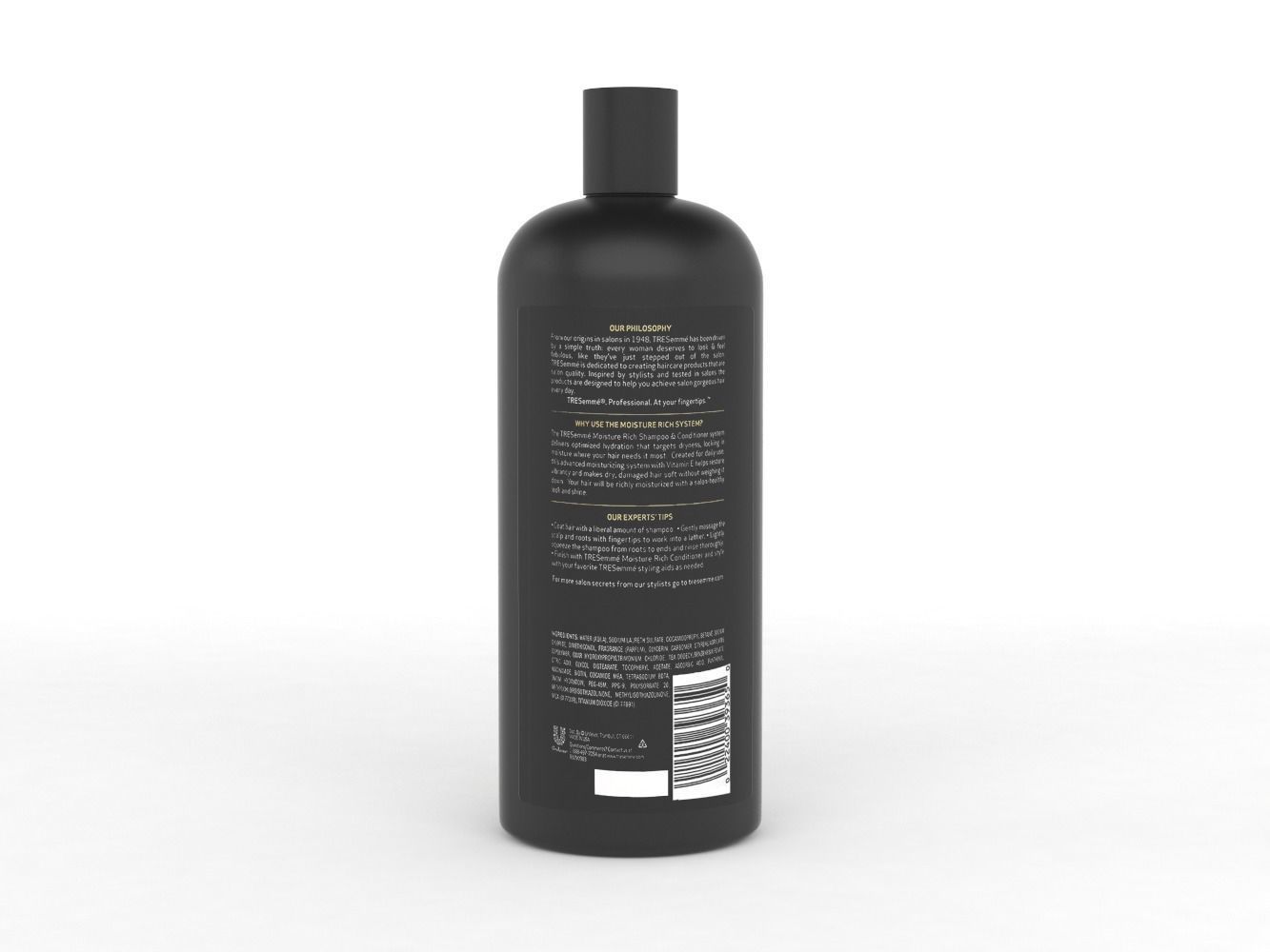 Tresemme Shampoo and Conditioner 3D model_5
