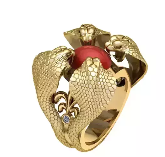 snake ring