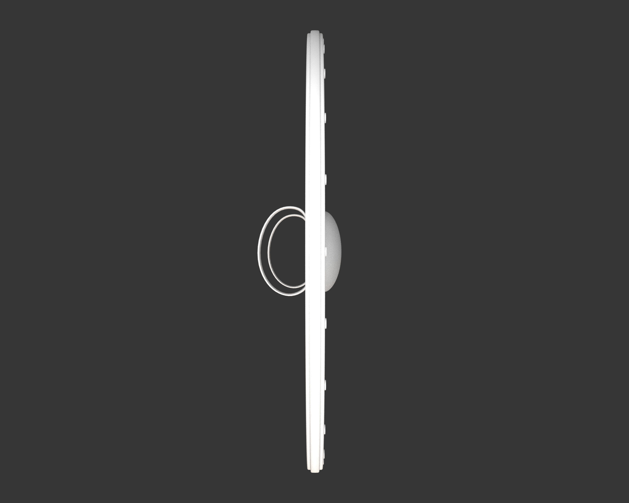 Medieval Common Weapon Shield Low-poly 3D model_7