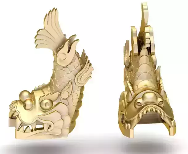 Arowana jewelry 3D print model