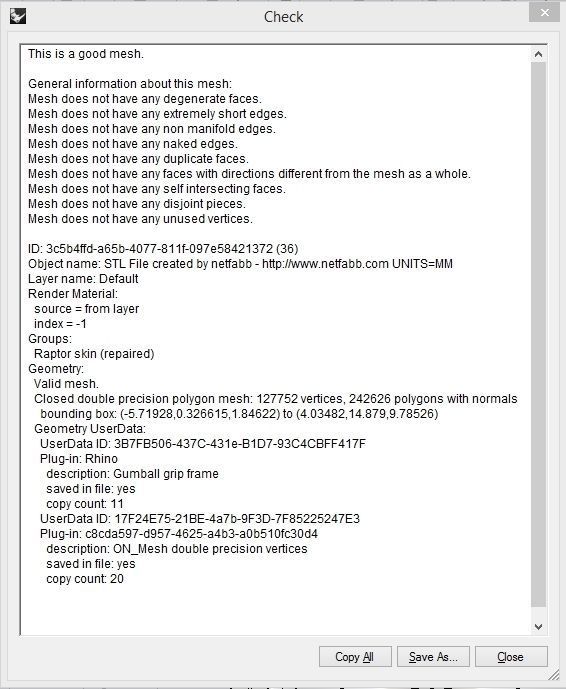 Raptor statue of dinosaur 3D print model_4