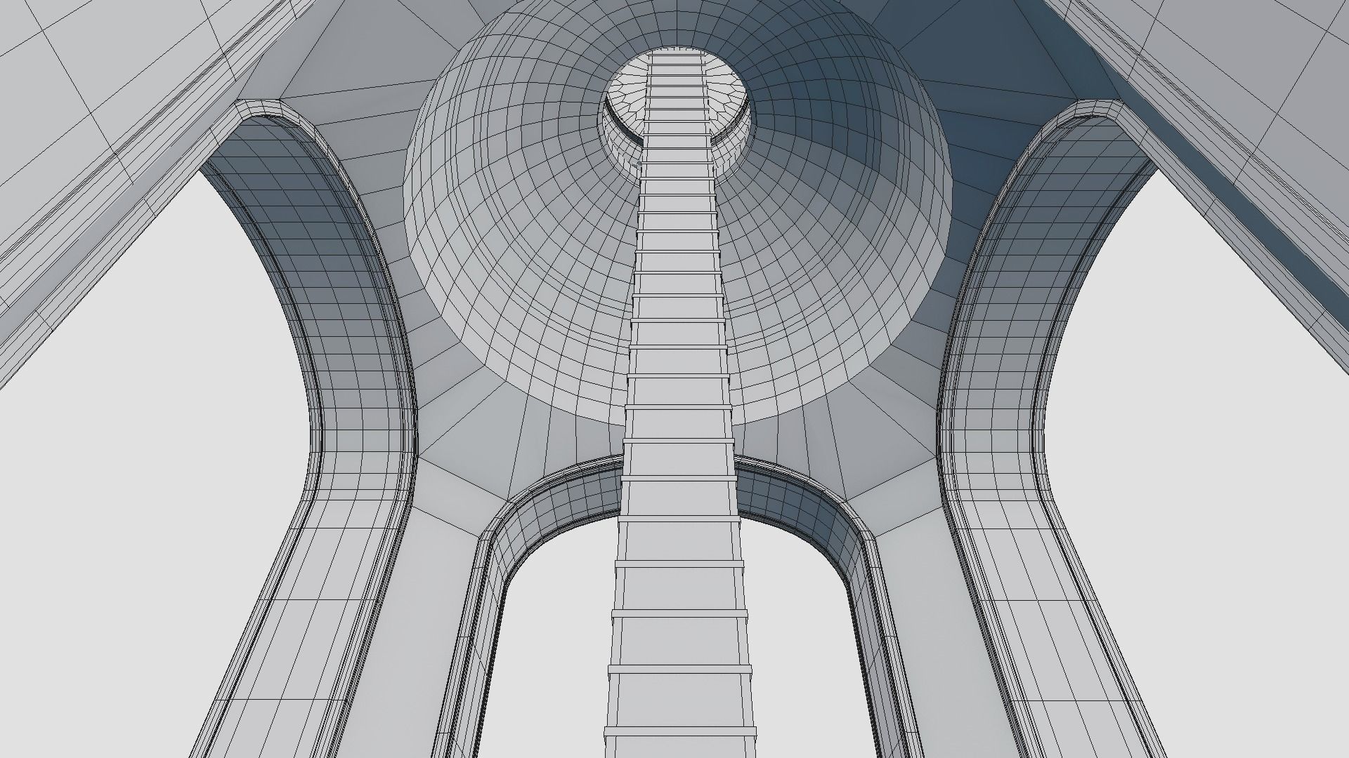 Monument to the Revolution 3D model_14