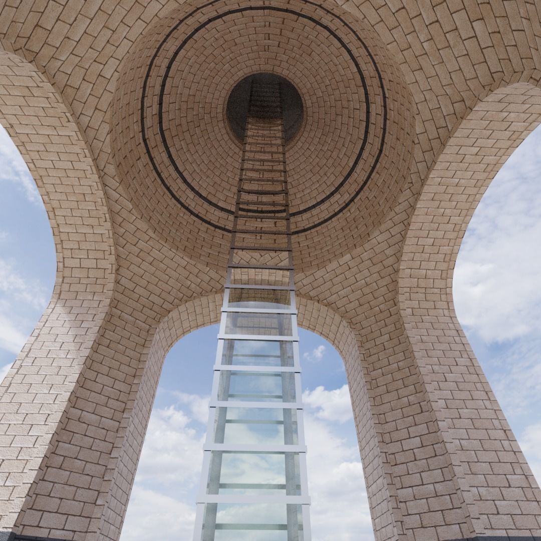 Monument to the Revolution 3D model_5