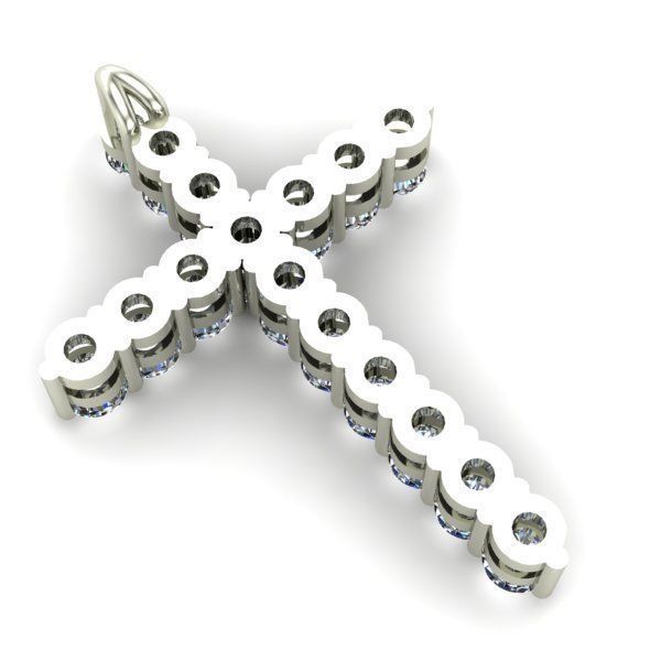 CROSS   Gems 2 and half mm  16 piece 3D print model_2