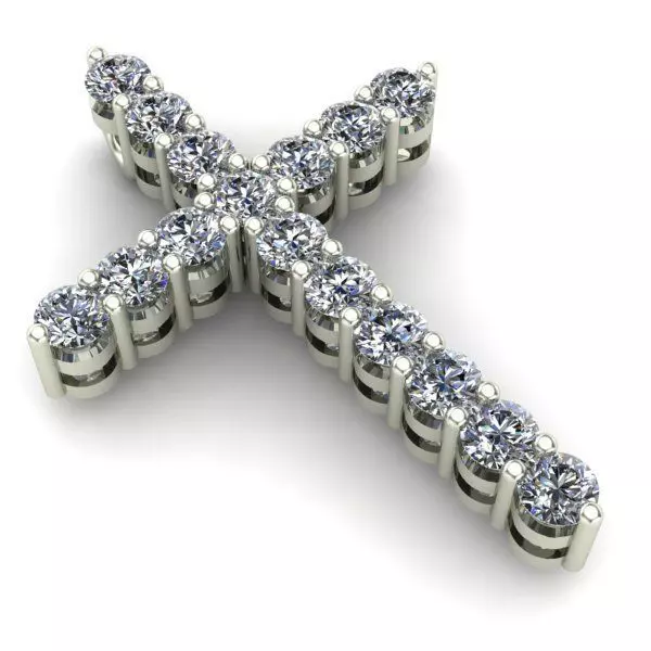 CROSS   Gems 2 and half mm  16 piece 3D print model_0