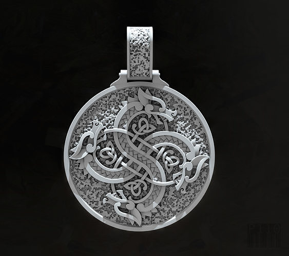 Viking Fylfot Swastika 3D print model