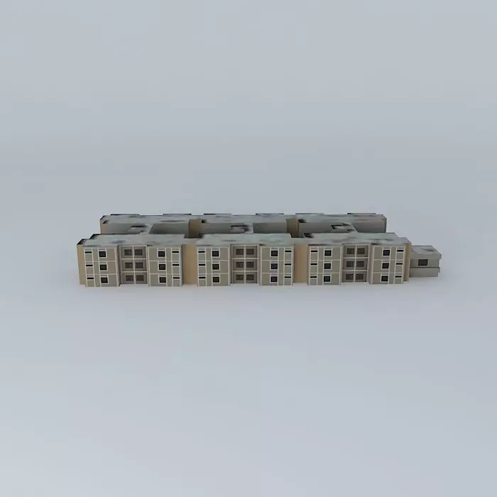 Residences Waterfalls Free 3D model
