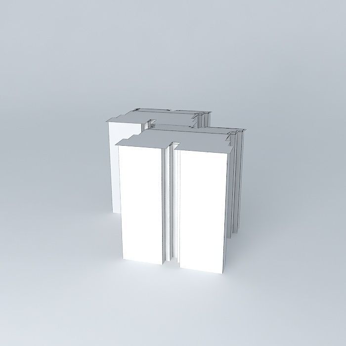 Residences Rio Arriba Towers 1 and 2 Free 3D model_3